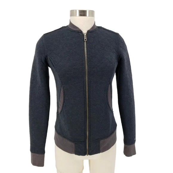 Marmot Marlow Jacket Steel Blue Quilted Long Sleeve Full Zip Lightweight - Picture 1 of 10